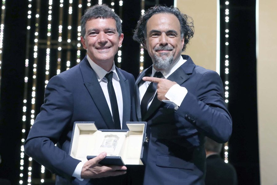 FOTO NA// ANTONIO BANDERAS./ Mejor interpretaci&oacute;n masculina fue galardonado  por Alejandro Gonz&aacute;lez Inaturri.