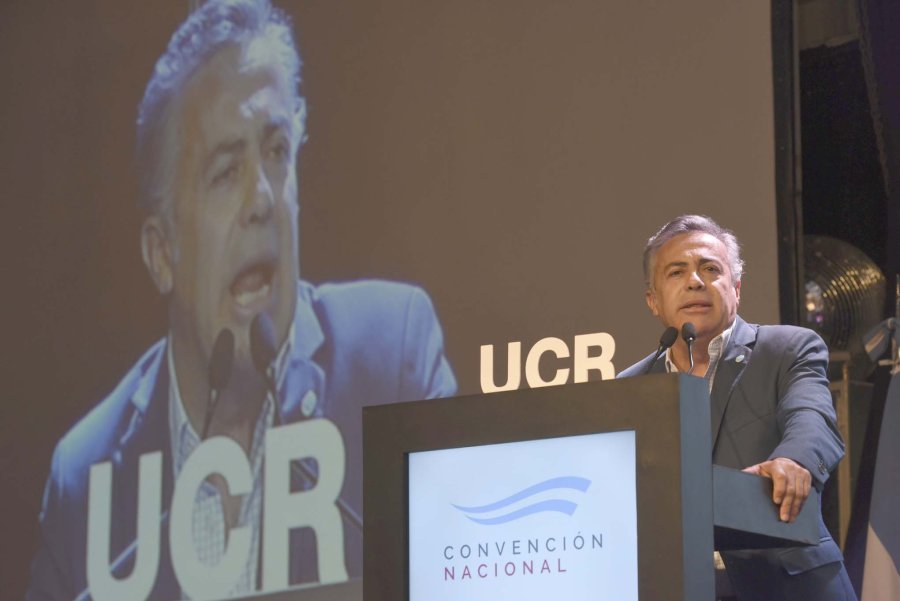FOTO NA CONVENCION. Reflej&oacute; las grietas al interior del radicalismo.