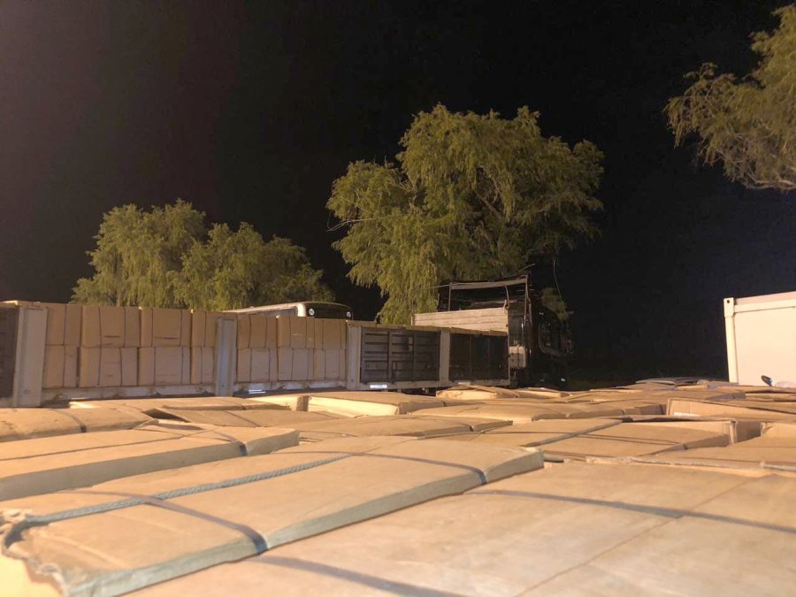 FOTO PRENSA GNA MERCADERIA. Era trasladada en el sector de carga de un cami&oacute;n proveniente de la provincia de Misiones.