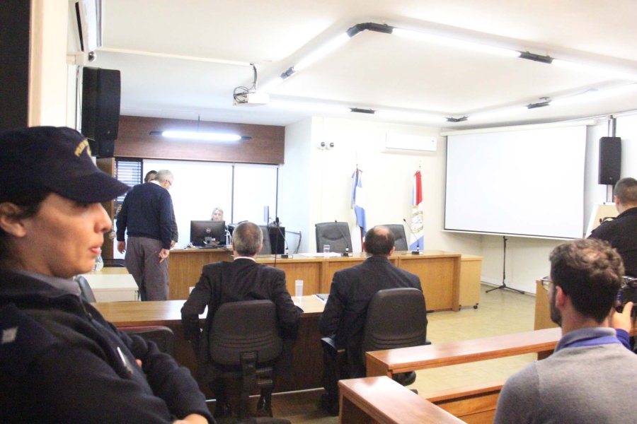 FOTOS JORGE BARRERA AUDIENCIA. Se desarrolló en los Tribunales de nuestra ciudad en horas de la tarde.  IMPUTADO. José Williner, sindicado como el autor del homicidio de Luciano Beninca.
