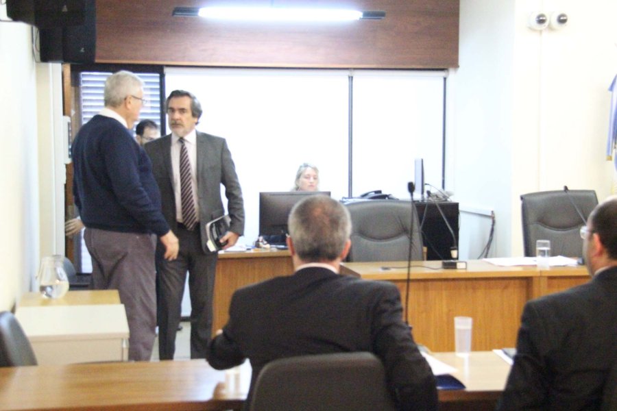 FOTO J. BARRERA JUEZ. Javier Bottero, durante la Audiencia Cautelar.