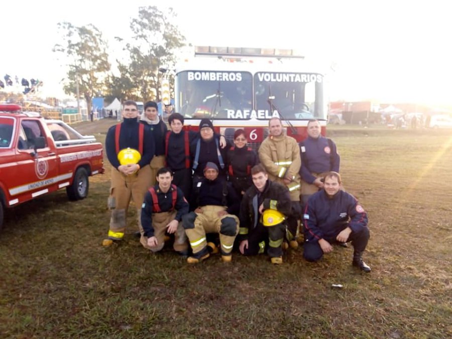 FOTO FACEBOOK BOMBEROS VOLUNTARIOS. Este domingo estar&aacute;n de festejo en la ciudad y en el pa&iacute;s.
