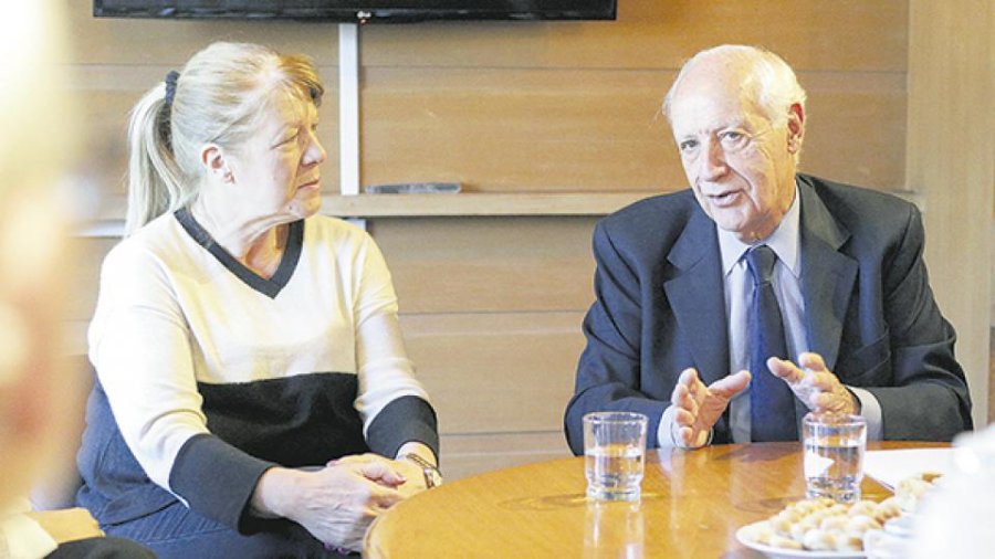 FOTO ARCHIVO SIN ACUERDO. &iquest;Ruptura de Stolbizer y Lavagna?
