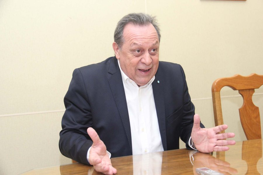 FOTO J. BARRERA// GUSTAVO SANTOS./ El funcionario del gobierno nacional en nuestra Redacci&oacute;n.