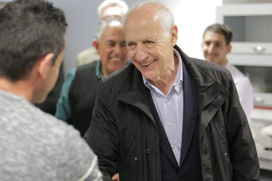 FOTO NA LAVAGNA. Acaba de presentar sus propuestas para reactivar la econom&iacute;a.
