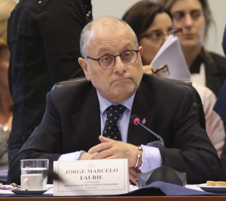 FOTO NA JORGE FAURIE. El canciller habl&oacute; de "dictadura".
