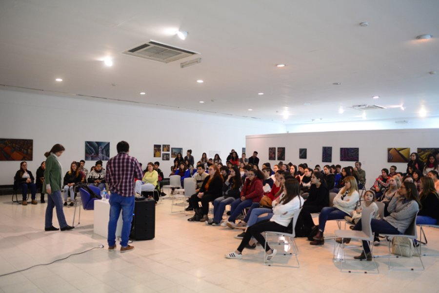 FOTO CP// ENCUENTRO./ Vista general de la actividad cumplida en el CCVM.
