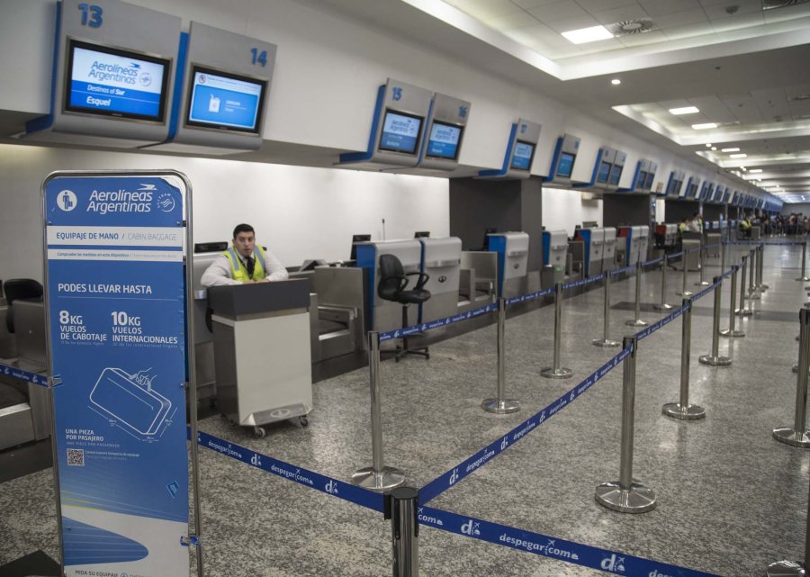 ARCHIVO NA AEROPUERTOS. Volver&iacute;an a estar sin movimiento en caso de parar los gremios.