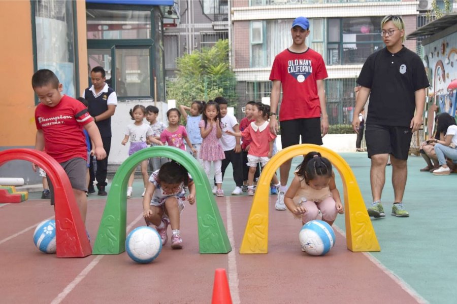 FOTO PRENSA MUNICIPAL LORENZO MEINBERG. Al participar de distintas actividades en Beijing.