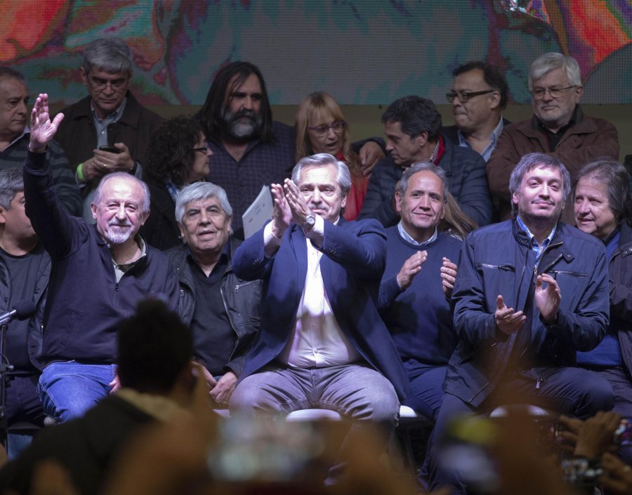 FOTO NA FERNANDEZ. La semana pasada al participar de la reuni&oacute;n de la CTA.