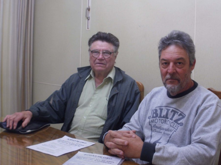 FOTO LA OPINION7 CELEBRACION./ Danilo Cagliero y Germ&aacute;n D'Albano ofrecieron los detalles.