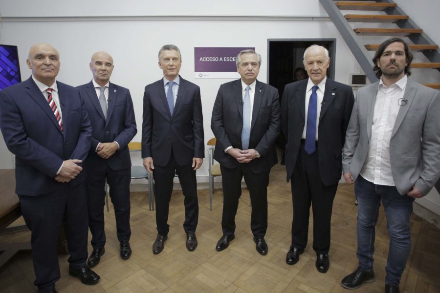 FOTO NA LA REVANCHA. Tras el debate en Santa Fe, los candidatos se encontrar&aacute;n nuevamente hoy.