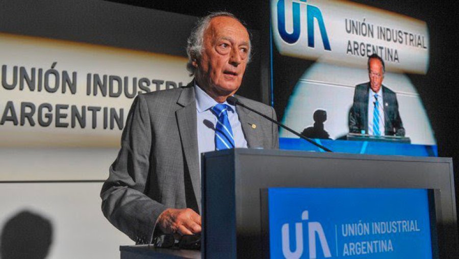 FOTO ARCHIVO NA MIGUEL ACEVEDO. El actual presidente de la UIA.