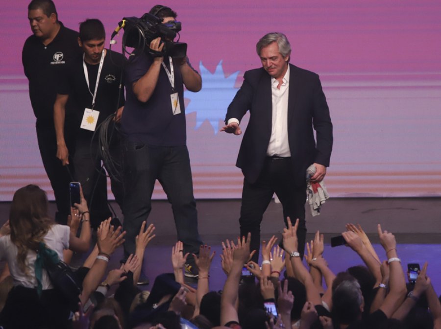 FOTO NA ALBERTO FERNANDEZ. El 10 de diciembre asumir&aacute; en reemplazo de Macri.
