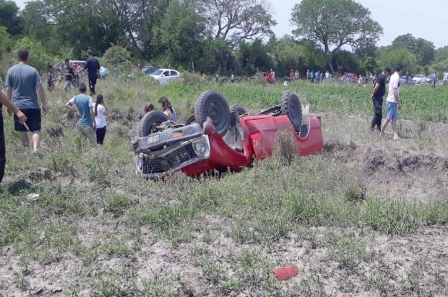 FOTO LT 10 CAMIONETA CHEVROLET. Su conductor, de 38 a&ntilde;os, falleci&oacute; por las lesiones sufridas.