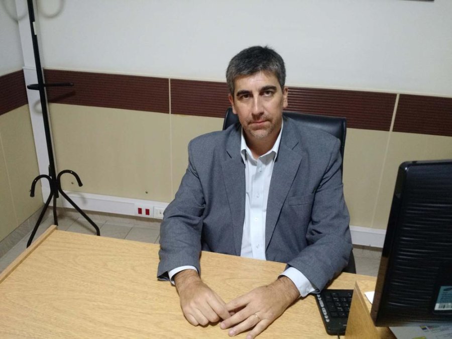 FOTO ARCHIVO ATRIBUYO LOS HECHOS. El fiscal de la Unidad Fiscal Rafaela, Dr. Carlos Vottero.