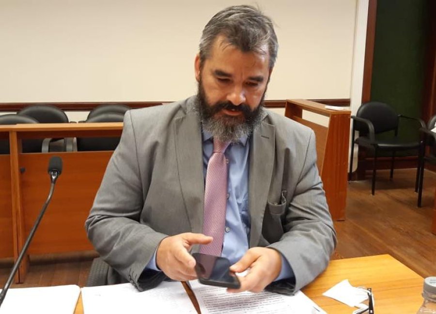 FOTO MPA INVESTIGO EL CASO. El fiscal Dr. Andr&eacute;s Marchi.