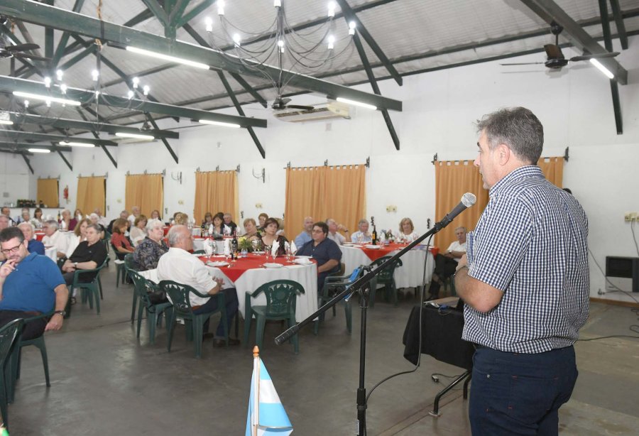 FOTO CP// ENCUENTRO./ Vista parcial de la reciente reuni&oacute;n de confraternidad.