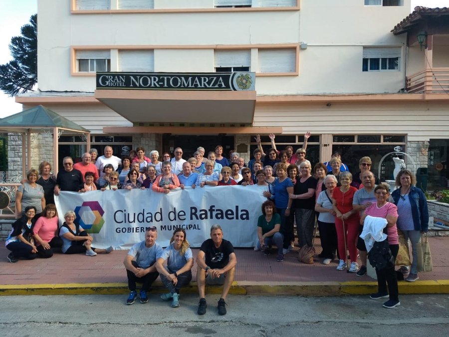 FOTO CP// CONTINGENTE// El grupo que viaj&oacute; a la ciudad serrana.