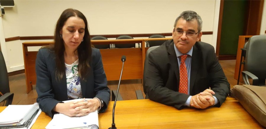 FOTO MPA INVESTIGARON. Los fiscales Andr&eacute;s Marchi y Cristina Ferraro.