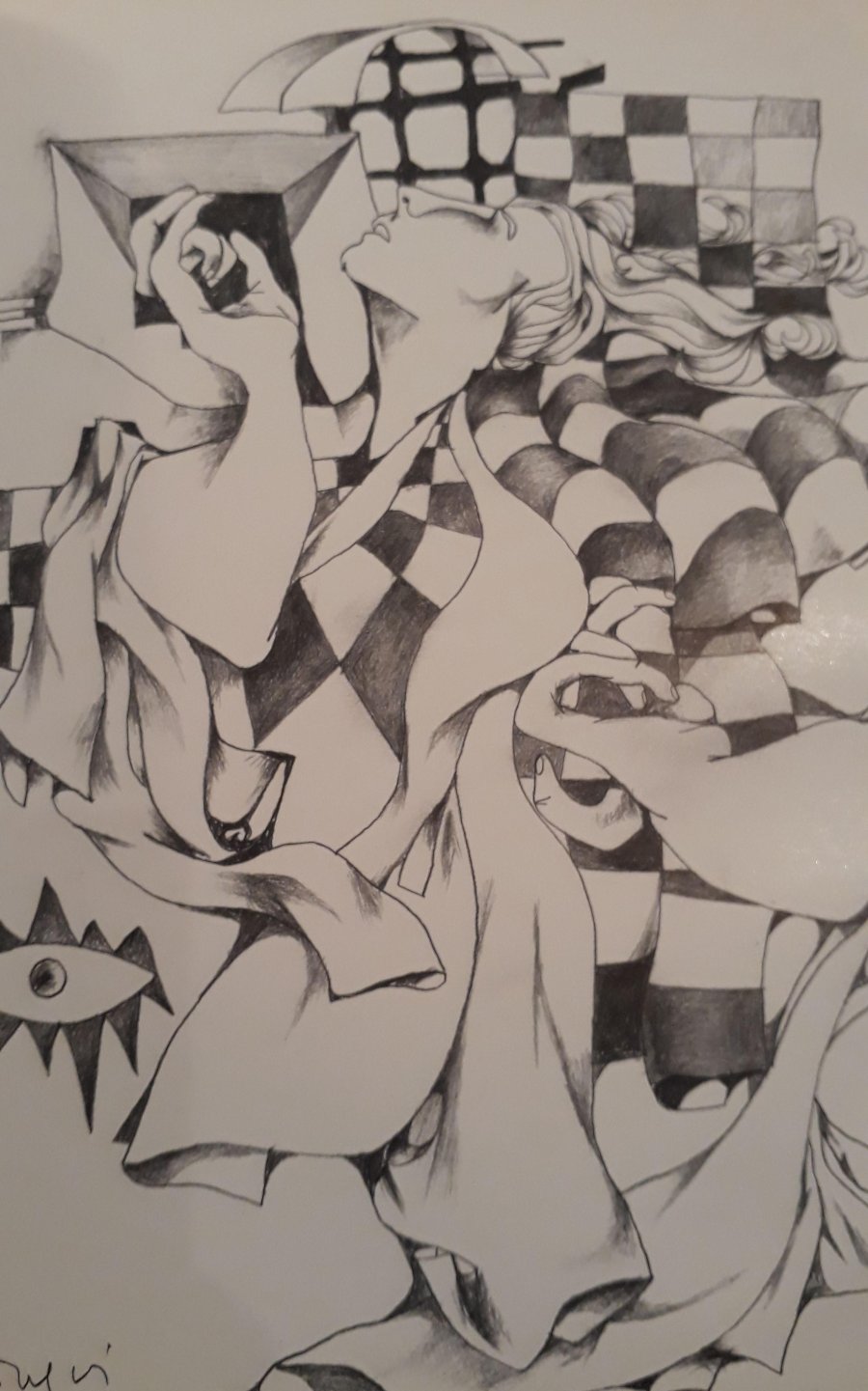 Dibujo de Isa&iacute;as Nougu&eacute;s