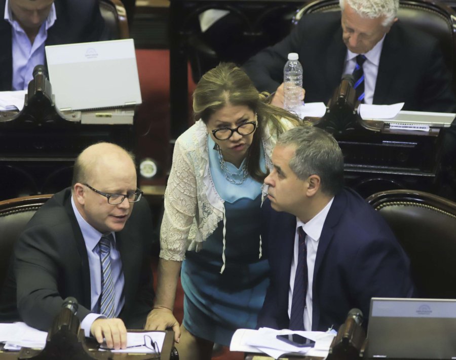 FOTO NA DIPUTADOS. El oficialismo y sus aliados en una extensa sesi&oacute;n.