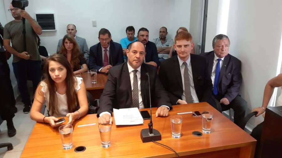FOTO MPA INVESTIGARON. Los fiscales Alejandro Rodr&iacute;guez y Juan Sebasti&aacute;n Marichal.