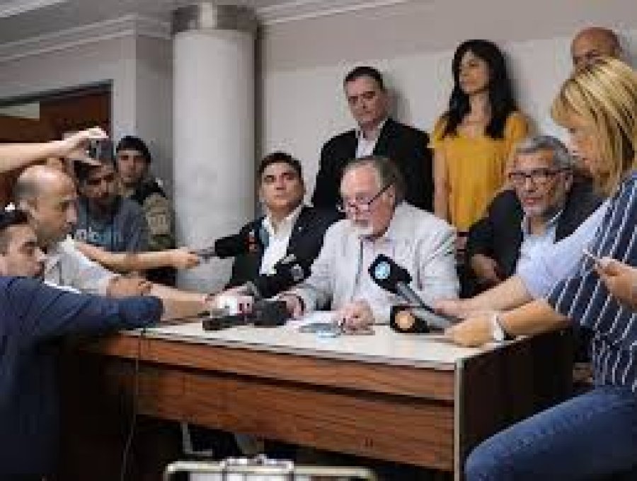 FOTO INTERNET DETALLES DE UN HOMICIDIO. Los brind&oacute; el fiscal Bernardo Alberione.