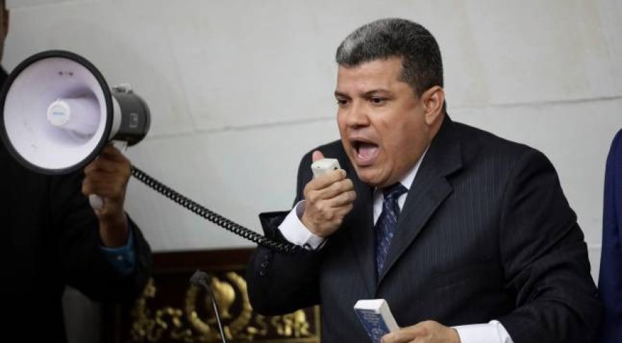 FOTO AFP LUIS PARRA. El nuevo presidente de la Asamblea.