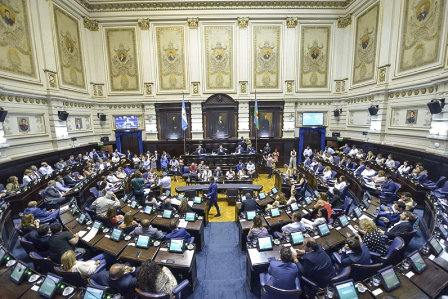 FOTO NA DIPUTADOS. La Ley Impositiva de Buenos Aires debe volver a ese recinto.