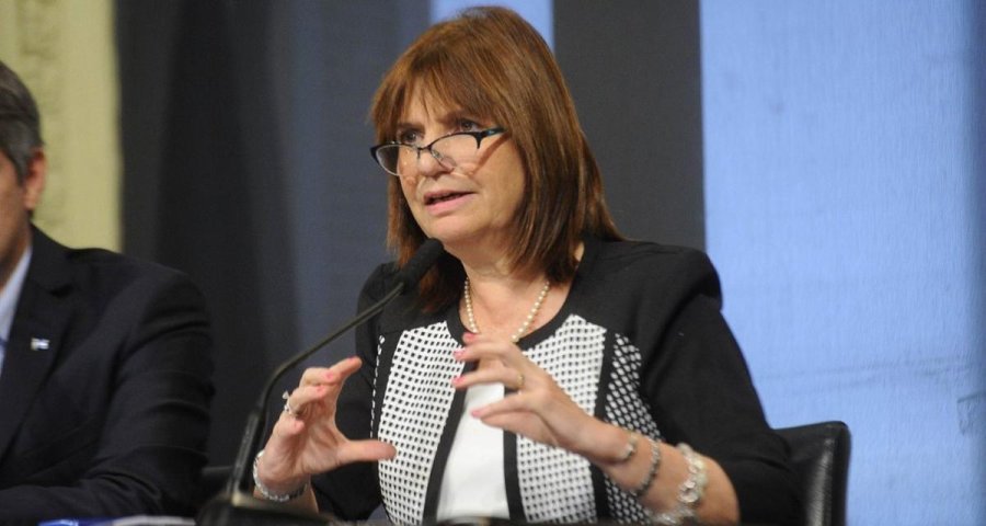 FOTO ARCHIVO NA PATRICIA BULLRICH. La exministra de Seguridad.