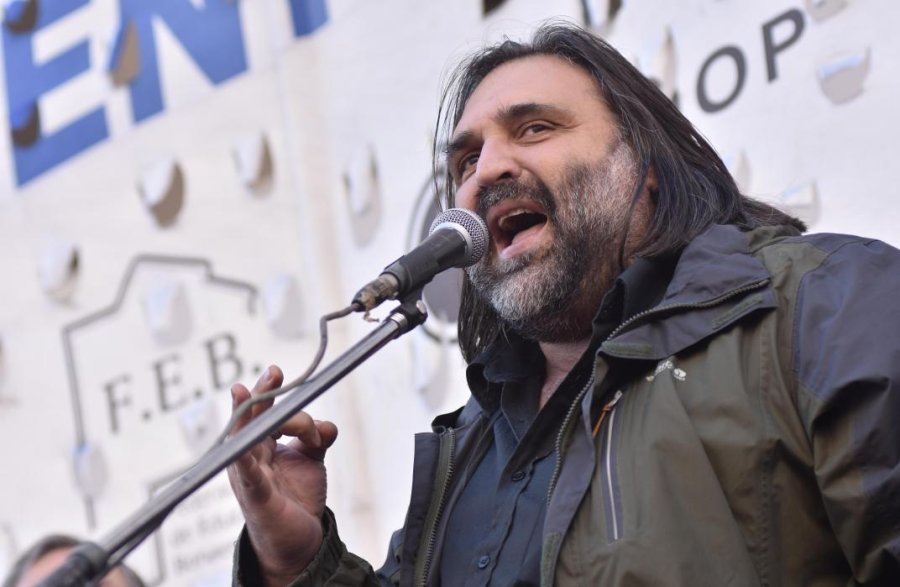 FOTO ARCHIVO ROBERTO BARADEL. Principal referente del gremio docente de Buenos Aires.