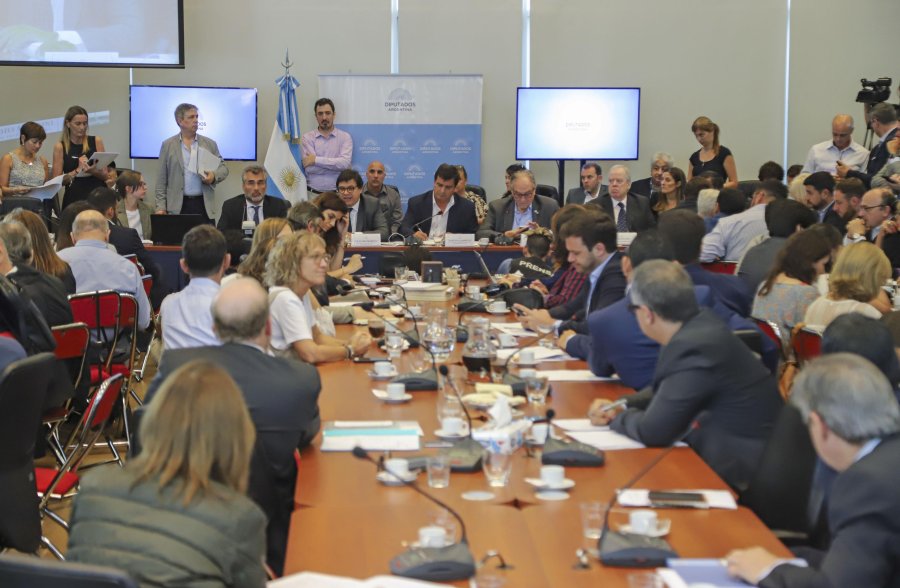 FOTO NA LARGO DEBATE. En Comisi&oacute;n de Diputados.