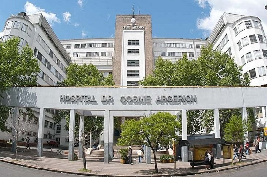 FOTO ARCHIVO LUGAR DE INTERNACION. El paciente estaba en el Hospital Dr. Cosme Argerich.