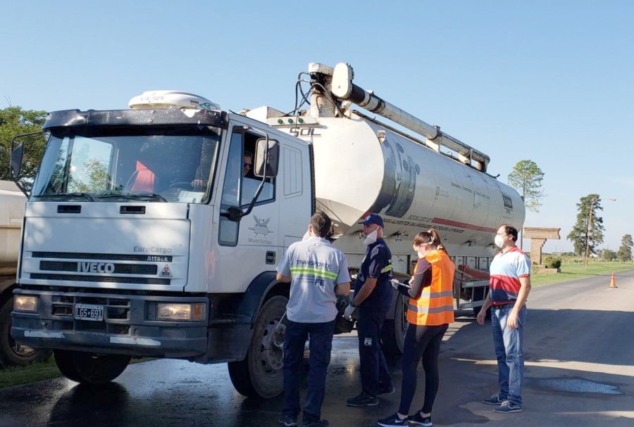 FOTO PRENSA COMUNA// CONTROLES.// Fueron reforzados en los accesos a la poblaci&oacute;n.