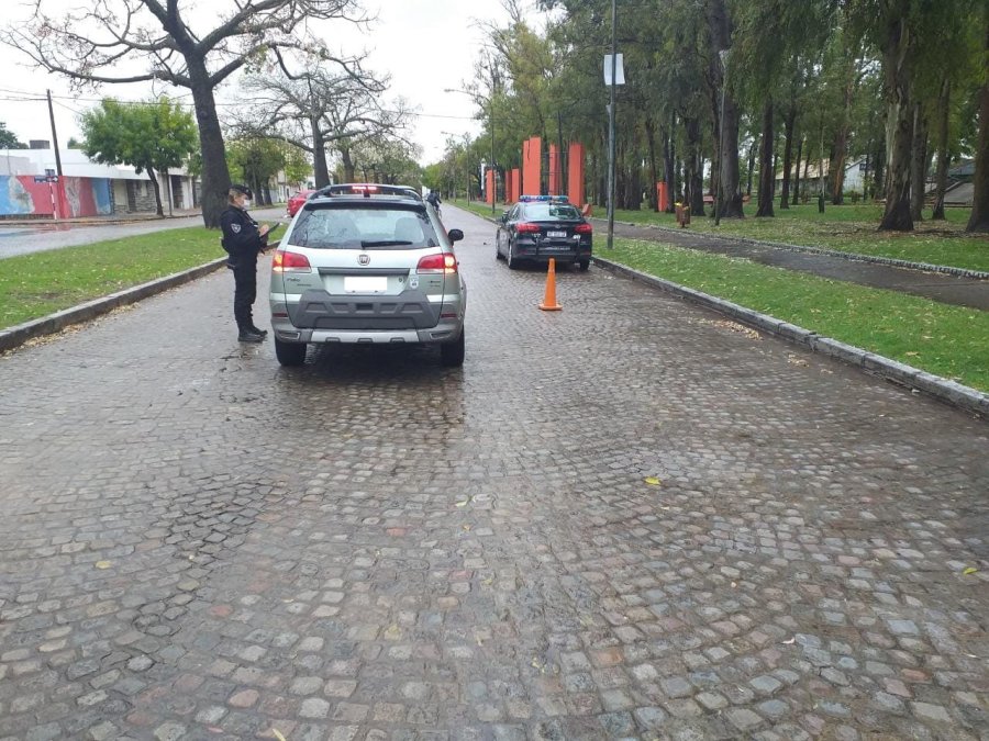 FOTO LA OPINION CONTROLES. Uno de los realizados ayer.