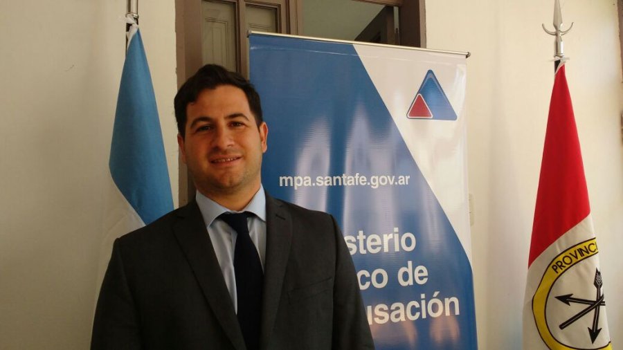 FOTO MPA INVESTIGA LOS HECHOS. El fiscal Guillermo Persello.