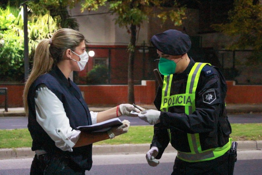 FOTO GOB. STA. FE SIN PAUSA. El gobierno provincial lleva a cabo controles policiales en todo el territorio santafesino.