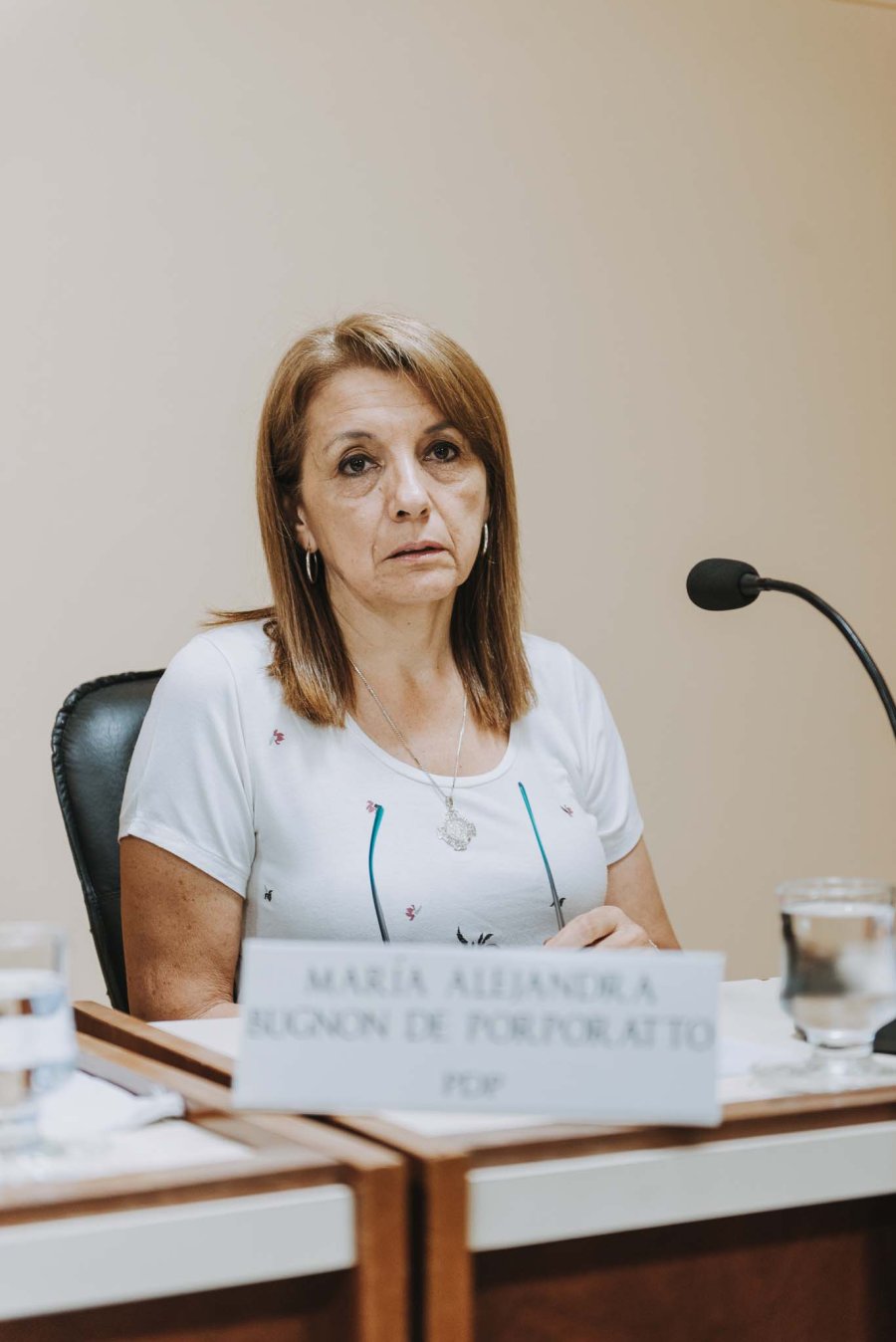 FOTO ARCHIVO// AUTORES// Mar&iacute;a Alejandra Bugnon de Porporatto y Horacio Bertoglio, elaboraron la minuta aprobada el pasado jueves. ANDREA OCHAT// Volvi&oacute; a presentar un proyecto de  adhesi&oacute;n a la ley ap&iacute;cola provincial.