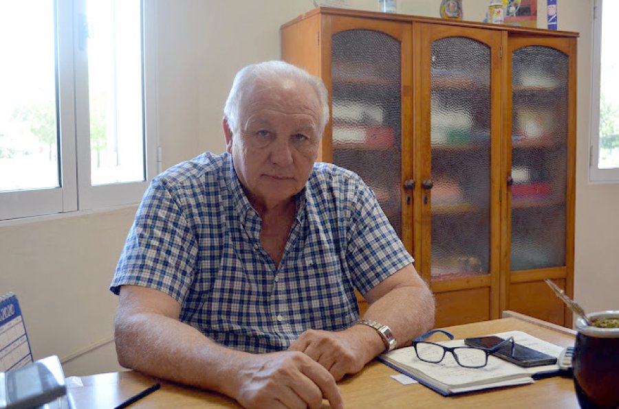 ADOLFO VALENTIN FERRERO./ Titular de la Comuna local.