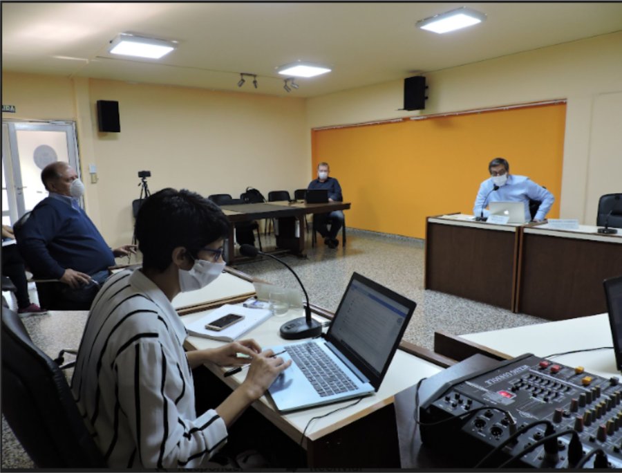 FOTO PRENSA CONCEJO// SESI&Oacute;N EXTRAORDINARIA./ Vista parcial del &uacute;ltimo encuentro del cuerpo deliberativo local.