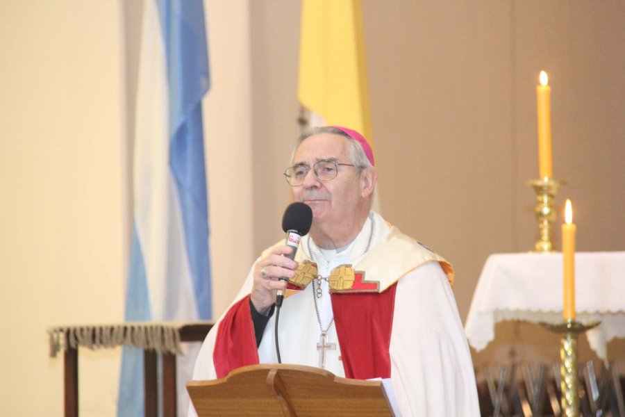 FOTO ARCHIVO// MONS. LUIS FERNANDEZ// El pastor analiz&oacute; la realidad de la Di&oacute;cesis en tiempo de pandemia.