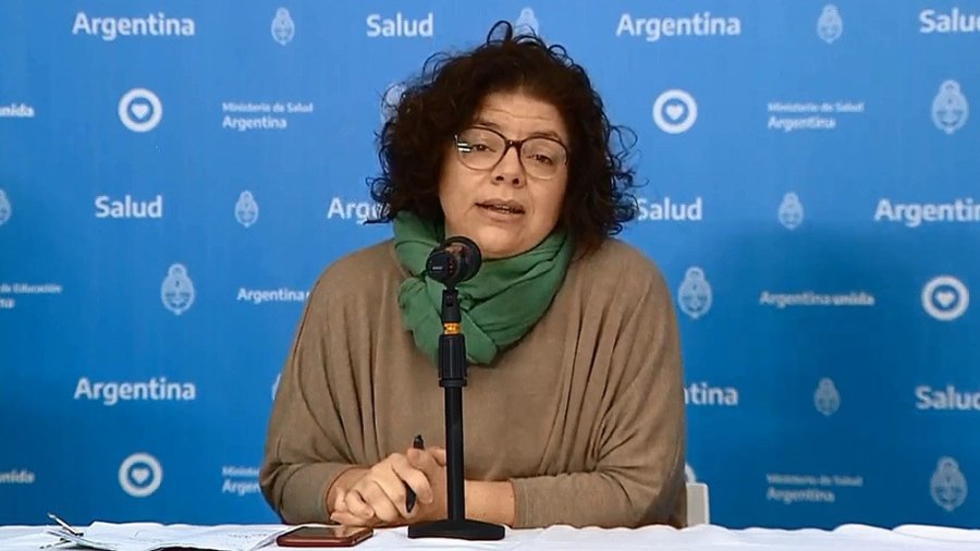 FOTO ARCHIVO INFORMANTE. La funcionaria Carla Vizzotti.