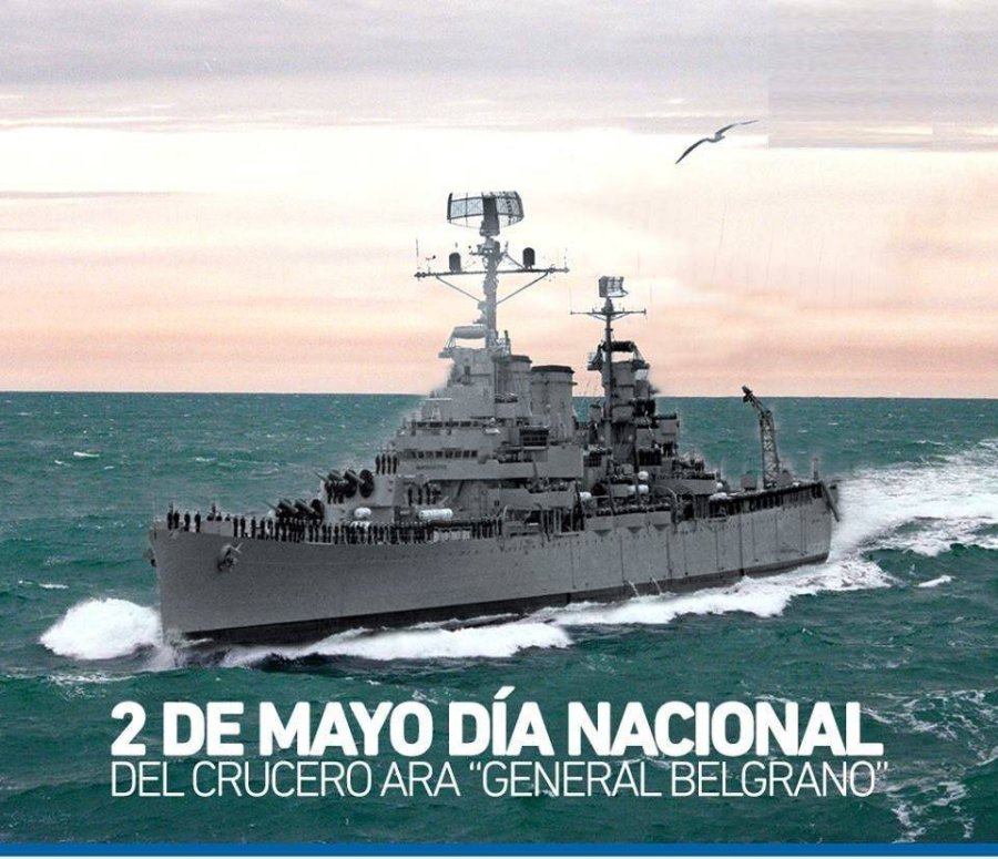 FOTO ARCHIVO CONMEMORACION. Todos los a&ntilde;os se recuerda su hundimiento el 2 de mayo.