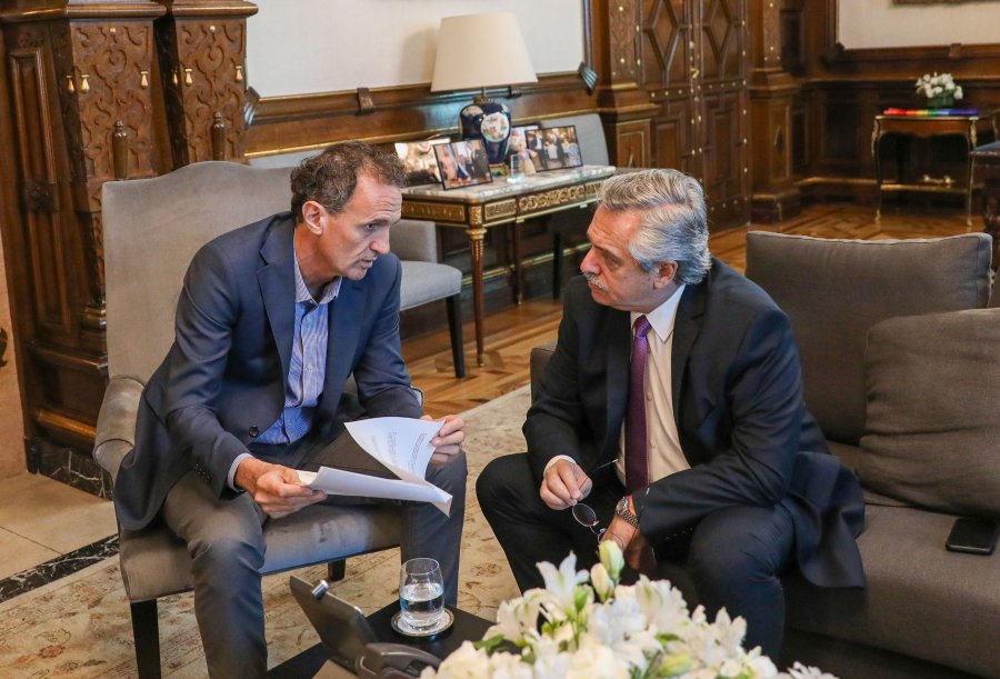 FOTO ARCHIVO NA KATOPODIS. Dijo que Fern&aacute;ndez "liderar&aacute; una agenda de reconstrucci&oacute;n".