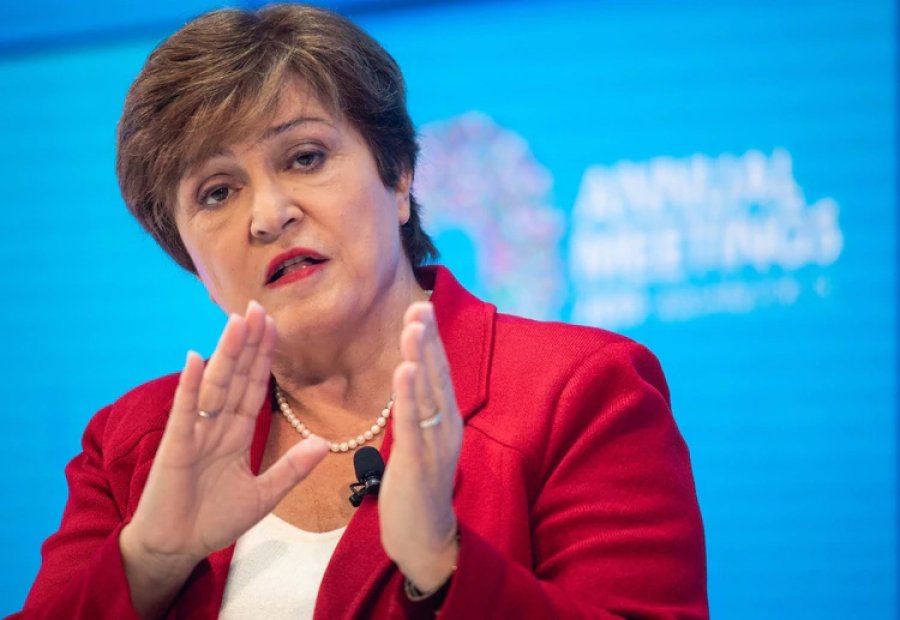 FOTO ARCHIVO KRISTALINA GEORGIEVA. La titular del FMI.