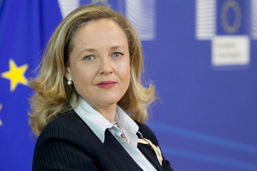 FOTO CADENA SER NADIA CALVI&Ntilde;O. La ministra de Econom&iacute;a.