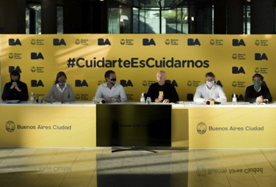 FOTO NA ANUNCIOS. A cargo de Rodr&iacute;guez Larreta.