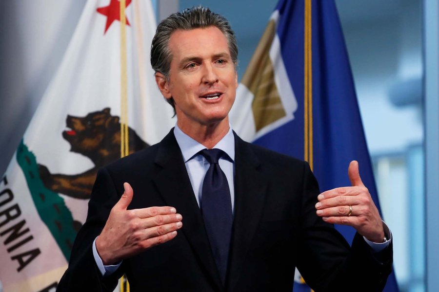 FOTO AFP GAVIN NEWSOM. El gobernador californiano destin&oacute; 125 millones de d&oacute;lares.