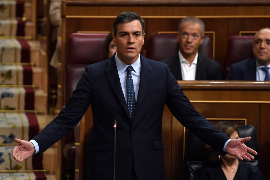 FOTO ARCHIVO PEDRO SANCHEZ. El cuestionado Presidente del gobierno de Espa&ntilde;a.